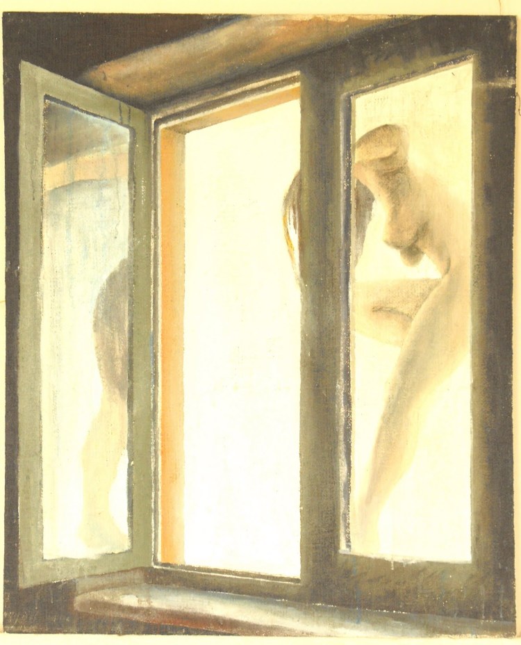 A žena mi vlezla oknem do pokoje