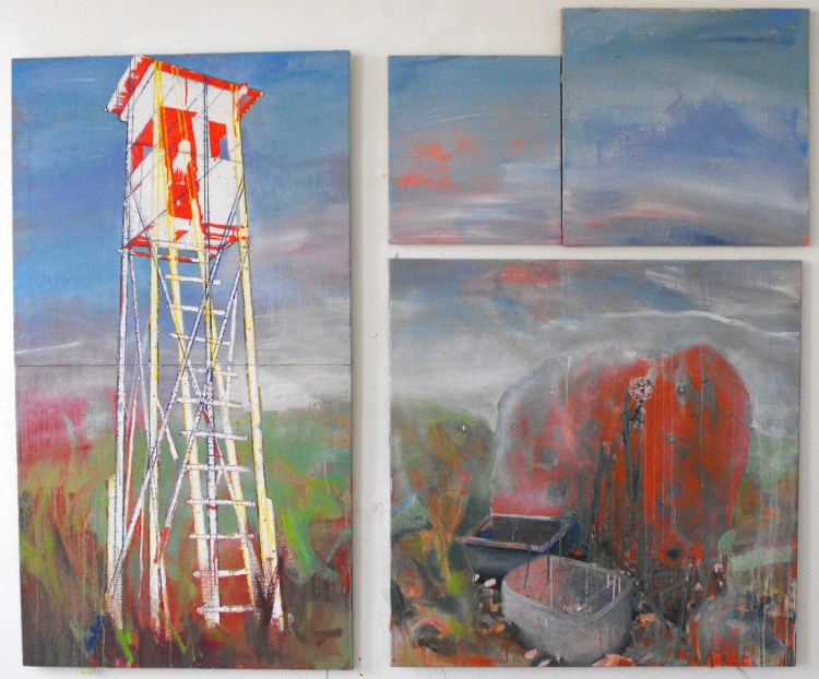 Posed a vaničky polyptych